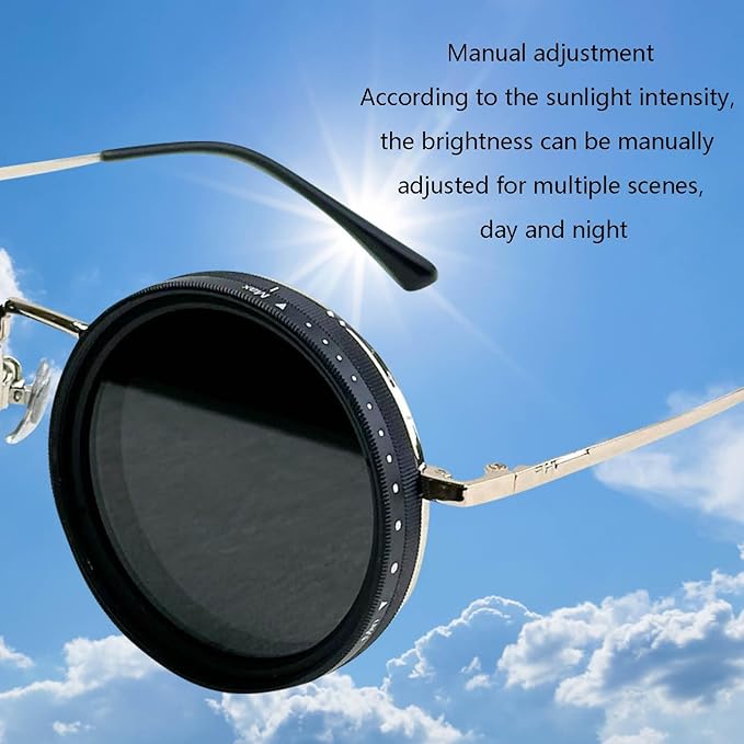 Adjustable Tint Sunglasses – Polarized Filter