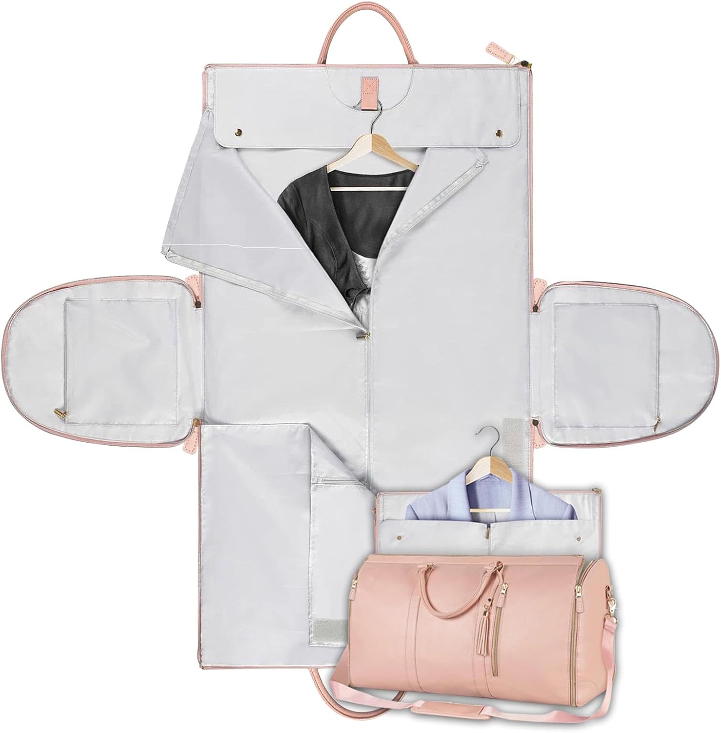 Convertible Garment Duffle Bag for Travel