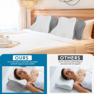 HunnmingRe Cervical Pillow Case Cover