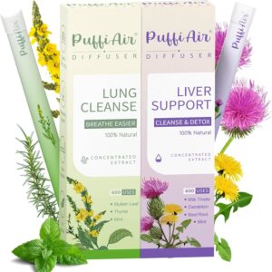 PUFFIAIR Inner Balance Duo Herbal Diffuser Pen Set