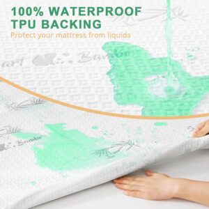 HUXMEYSON Waterproof Mattress Protector – Full & King
