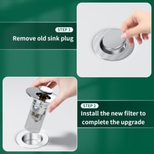 3-in-1 Sink Drain Strainer