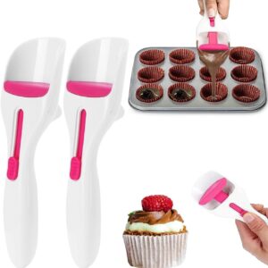 2PCS Batter Dispenser Spoon Set
