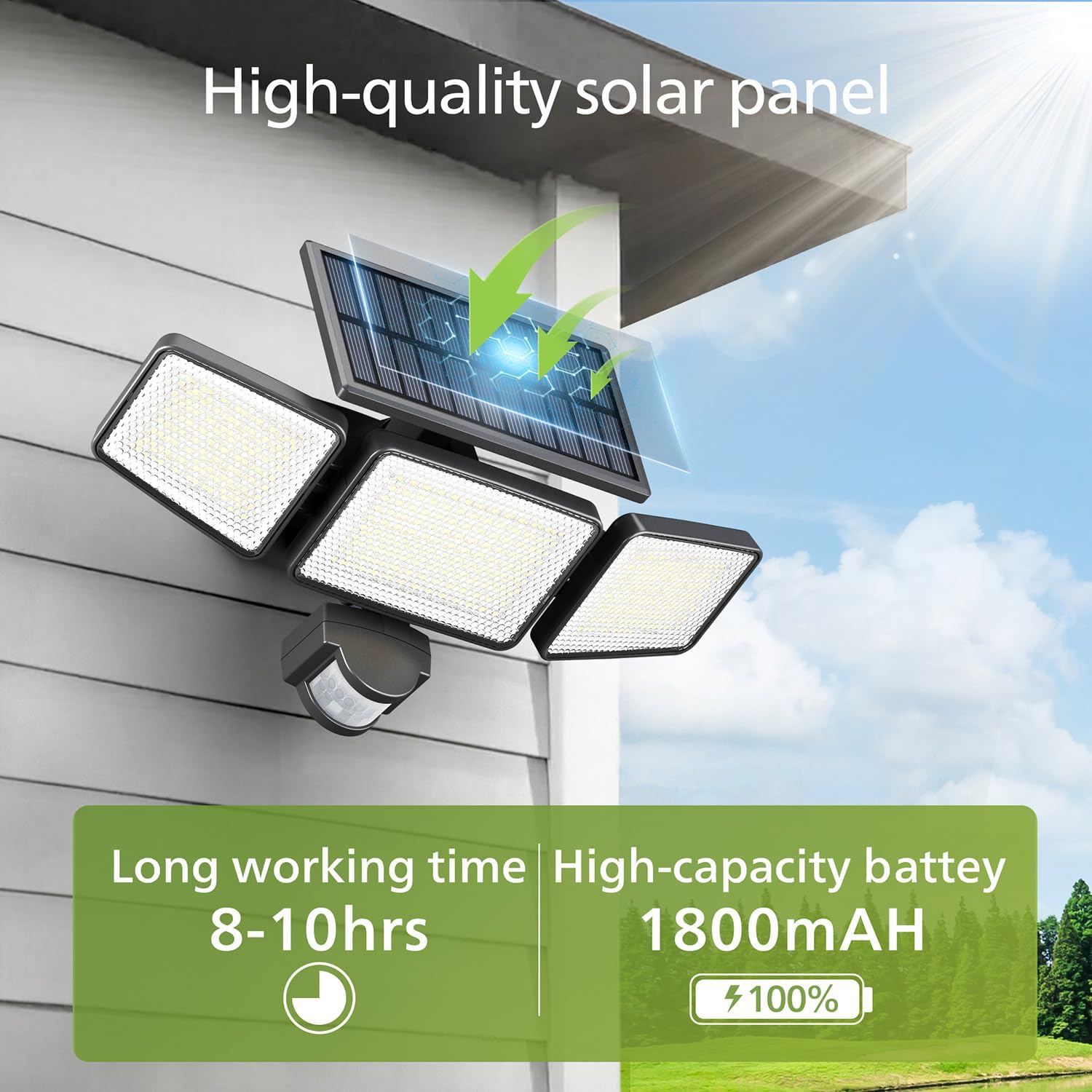 Philips Solar Security Light Outdoor