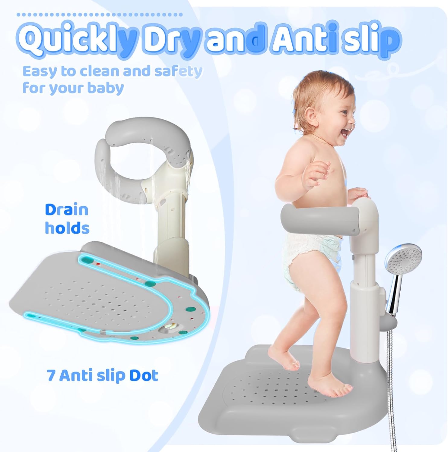 Baby Bath Stand Support
