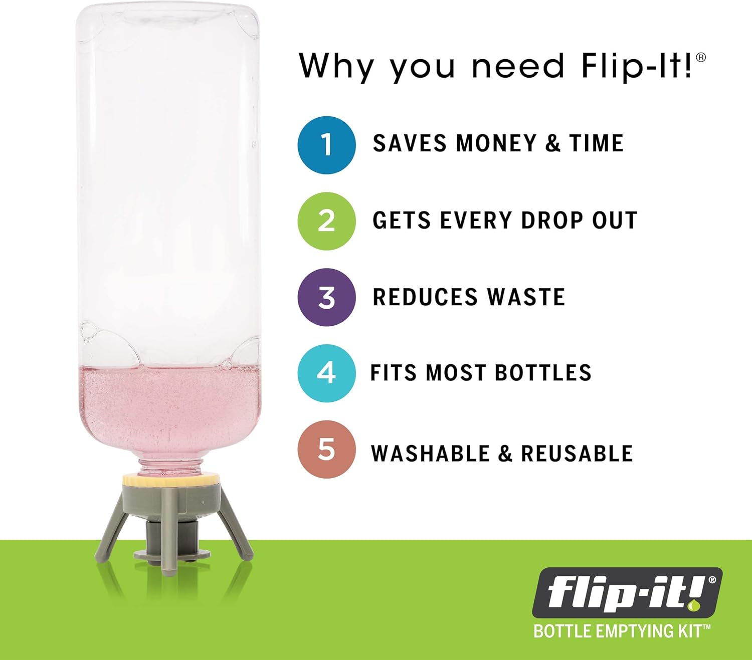 Flip-It! Bottle Emptying Kit