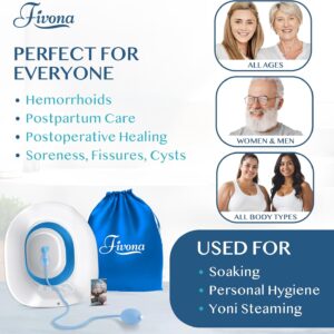 Fivona Sitz Bath for Toilet Seat