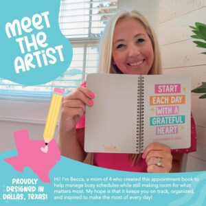 Hourly Appointment Book 2026–2027