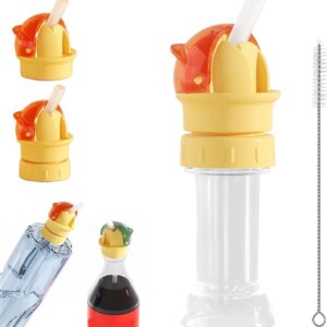 2-in-1 Kids Bottle Straw Lid