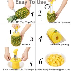 SameTech Pineapple Peeler & Corer