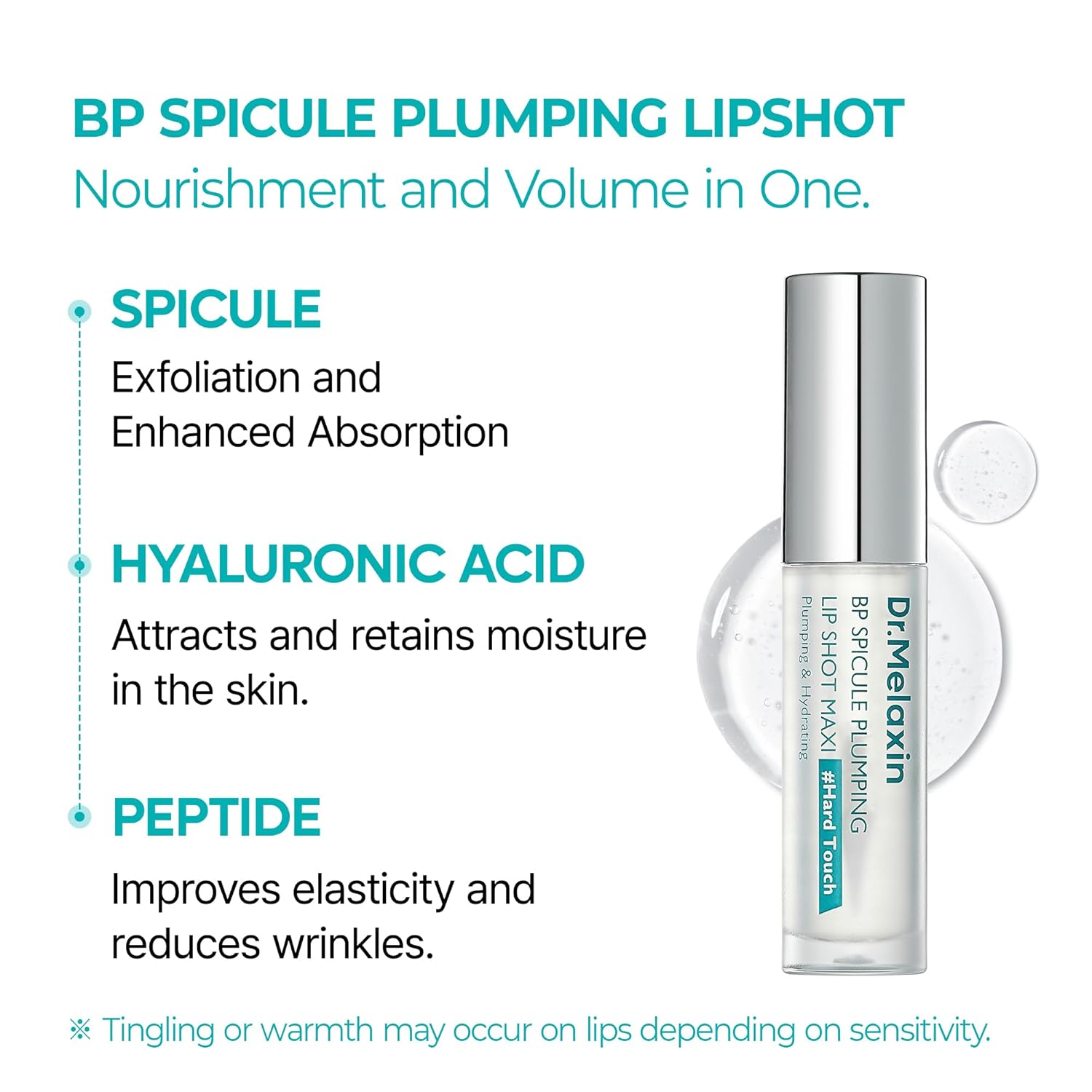Dr. Melaxin BP Spicule Plumping Lip Shot (Mild)