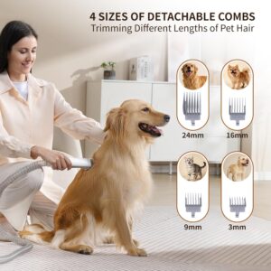 6-in-1 Dog Grooming Vacuum Kit