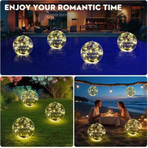 Solar Floating Pool Lights (2PCS, 15")