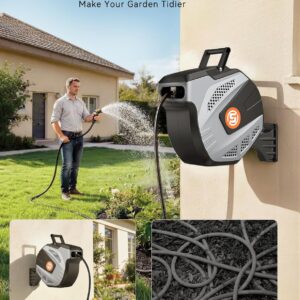 SUNPOW Retractable Garden Hose Reel