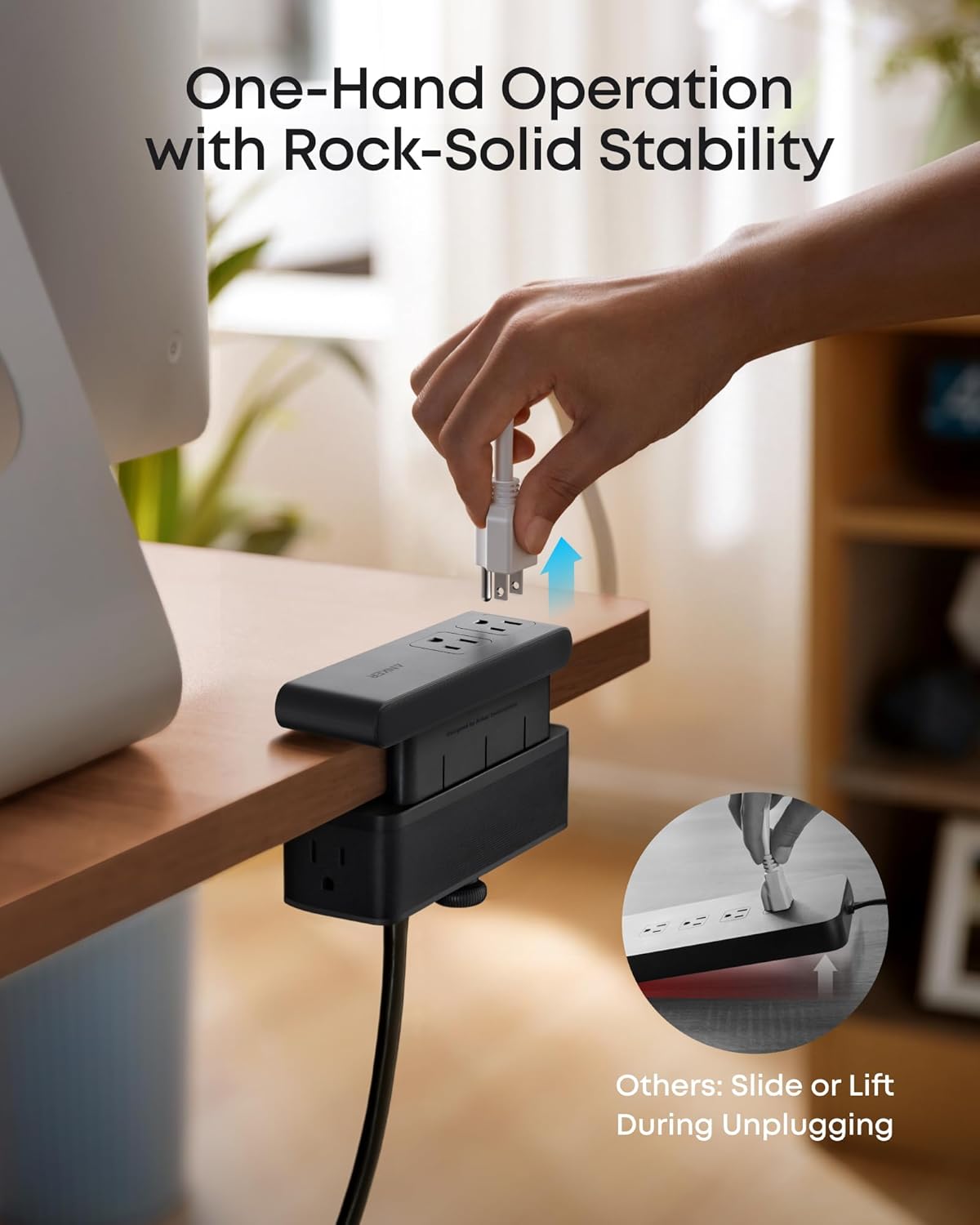 Anker Nano Power Strip with Desk Clamp