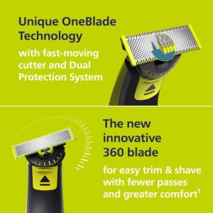 Philips Norelco OneBlade 360 Hybrid Trimmer & Shaver
