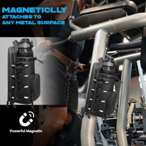Magnetic Gym Bag & Water Bottle Holder