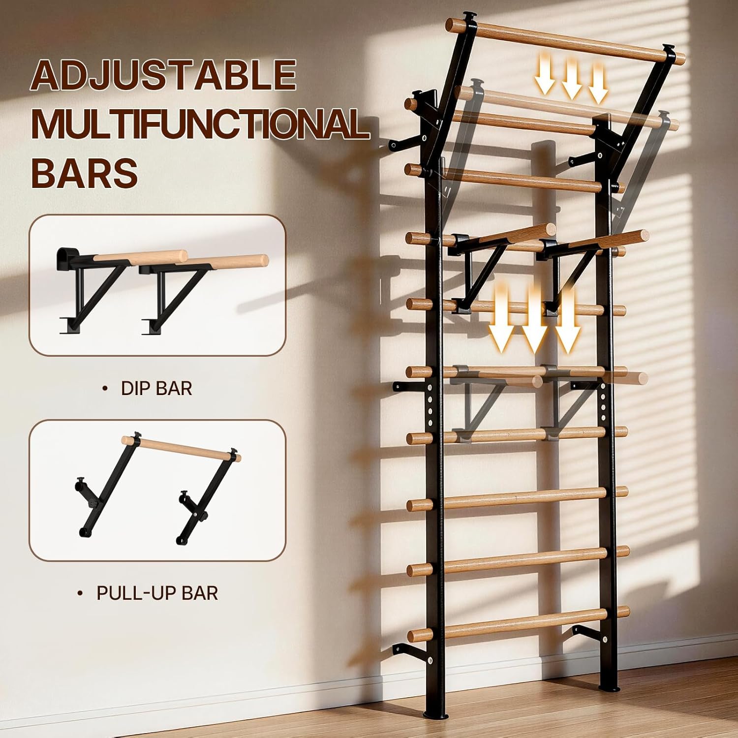 GMWD Swedish Ladder Stall Bar