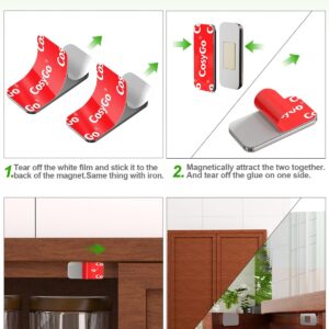 10-Pack Magnetic Door Catches