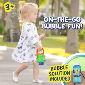 Mess-Free Bubble Bucket for Kids