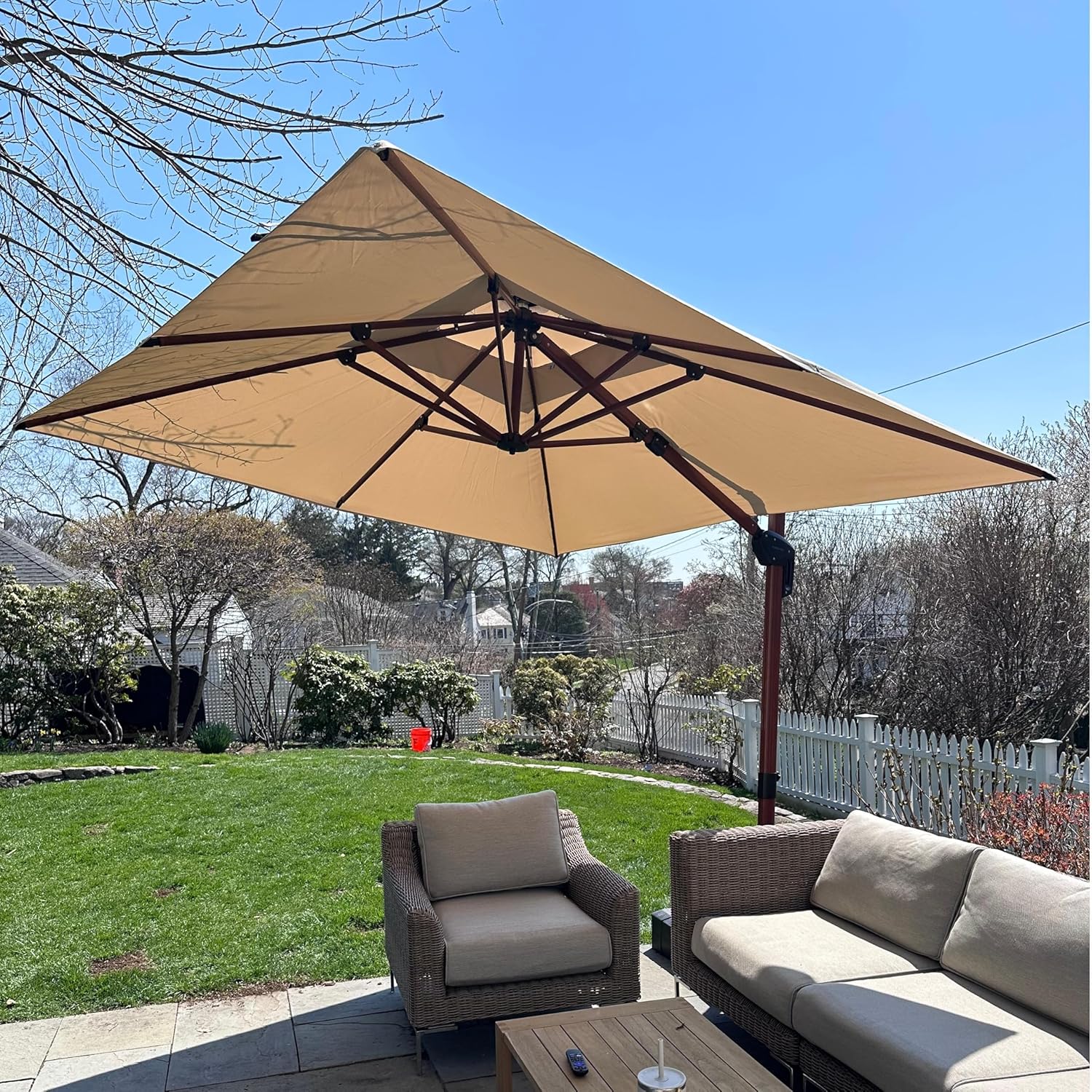 PURPLE LEAF 9ft Cantilever Patio Umbrella