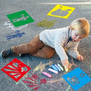 24PCS Farm Theme Stencil Set