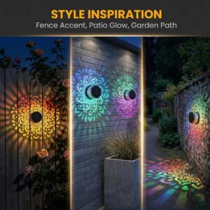 LSCSDF Solar Mandala Projection Lights