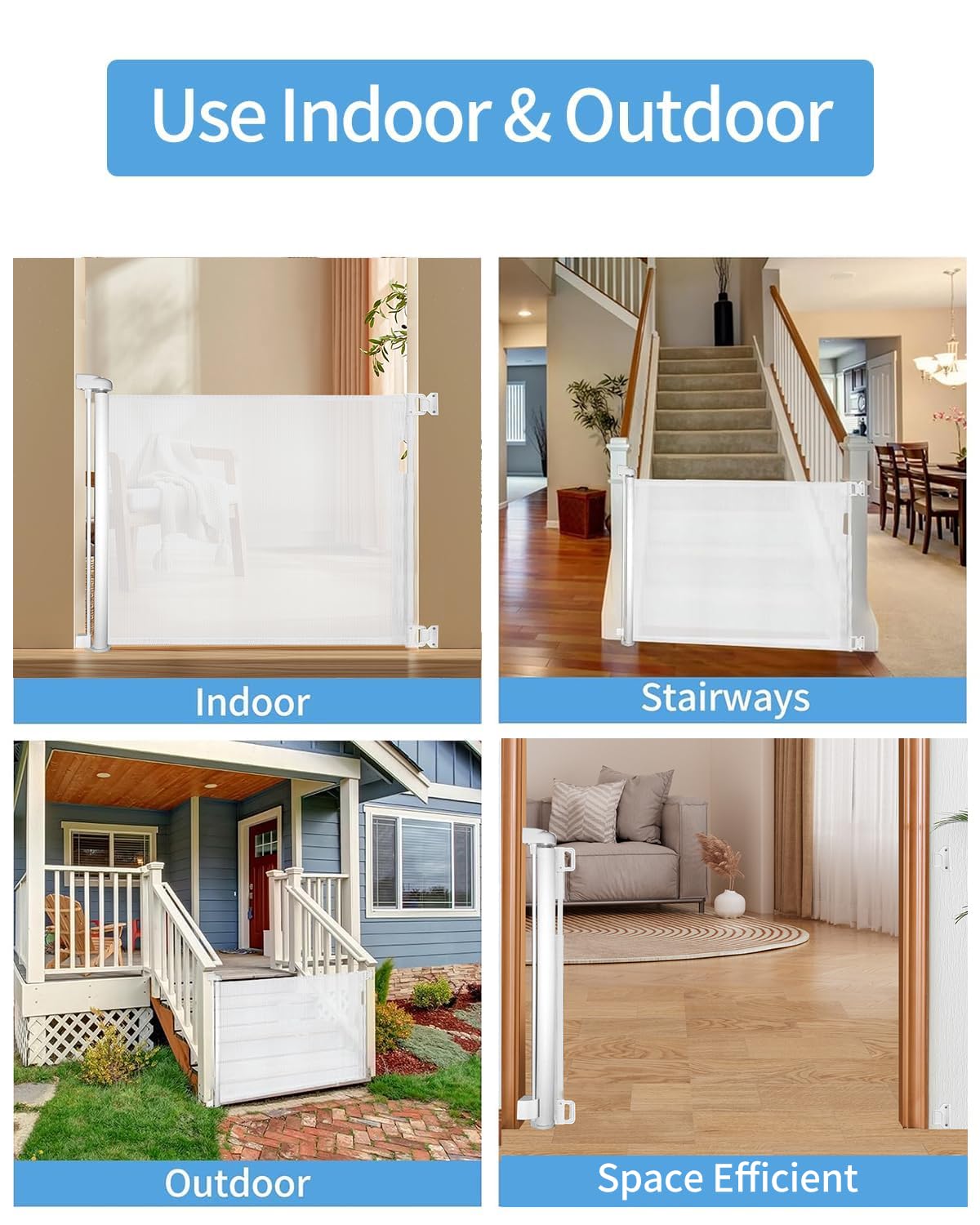 Veraste Retractable Baby Gate