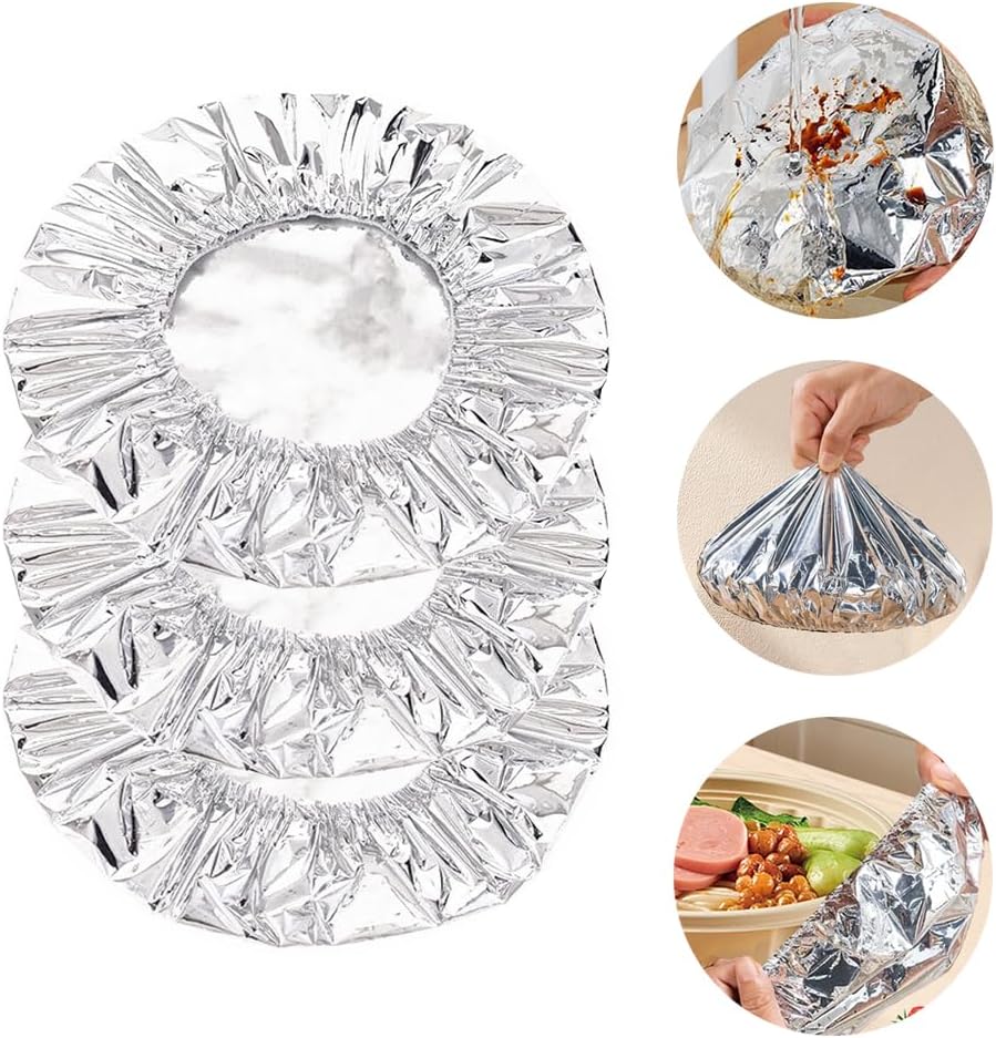 Aluminum Foil Insulated Food Covers (50-Pack)